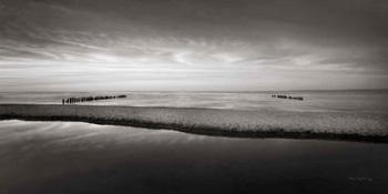 Lake Superior Beach IV BW | Obraz na stenu