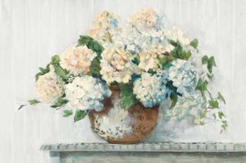 White Hydrangea Cottage | Obraz na stenu