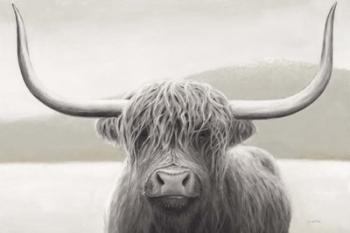 Highland Cow Neutral | Obraz na stenu