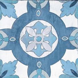 Gypsy Wall Tile 6 Blue Gray | Obraz na stenu