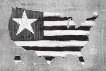 See the USA Americana BW | Obraz na stenu