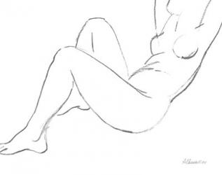 Nude Sketch II | Obraz na stenu