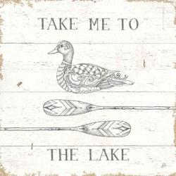 Lake Sketches VII | Obraz na stenu