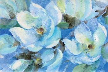 Blue Magnolias | Obraz na stenu
