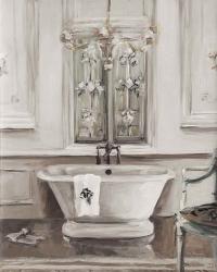 Classical Bath III Gray | Obraz na stenu