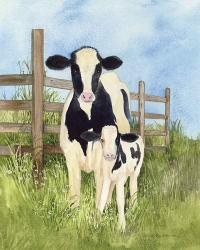 Farm Family Cows | Obraz na stenu