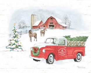 Farmhouse Holidays V Truck | Obraz na stenu