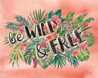 Jungle Vibes VI Watercolor Coral | Obraz na stenu