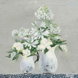 Late Summer Bouquet III with Tile | Obraz na stenu