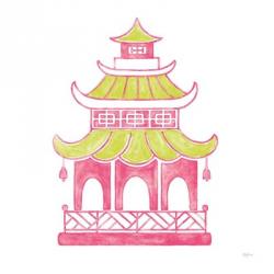 Everyday Chinoiserie IV Pink | Obraz na stenu