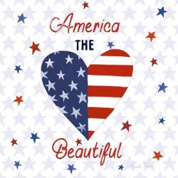 America the Beautiful II Square | Obraz na stenu