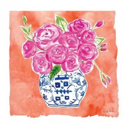 Chinoiserie Roses II | Obraz na stenu