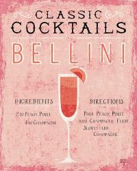 Classic Cocktails Bellini Pink | Obraz na stenu