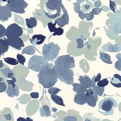 Soft Blue Florals III | Obraz na stenu