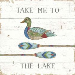 Lake Sketches VII Color | Obraz na stenu