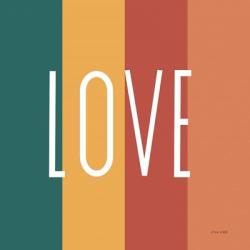 Love Rainbow Retro | Obraz na stenu
