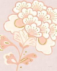Flora Chinoiserie V Textured Terra | Obraz na stenu