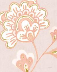 Flora Chinoiserie VI Textured Terra | Obraz na stenu