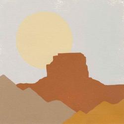 Desert Sun III | Obraz na stenu