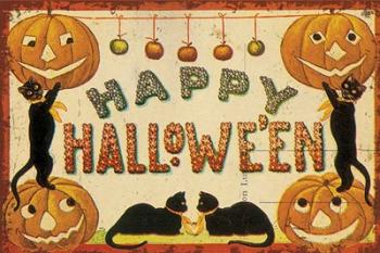 Halloween Nostalgia Happy Halloween | Obraz na stenu