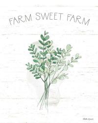Farmhouse Cotton V Sage | Obraz na stenu