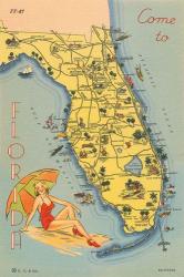 Florida Postcard VI | Obraz na stenu