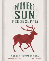 Midnight Sun Reindeer Feed | Obraz na stenu