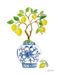 Lemon Chinoiserie II | Obraz na stenu