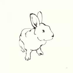Line Bunny II | Obraz na stenu