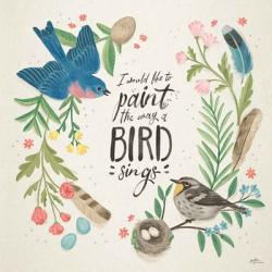 Bird Study V | Obraz na stenu