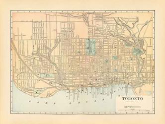 Map of Toronto | Obraz na stenu