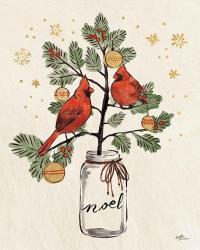Christmas Lovebirds XIV Noel | Obraz na stenu
