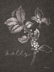 Black and White Chalkboard Christmas II | Obraz na stenu