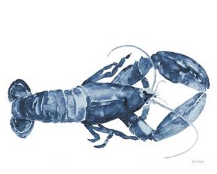 Beach House Kitchen Blue Lobster White | Obraz na stenu