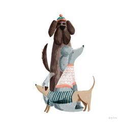 Picnic Pets Dogs II | Obraz na stenu