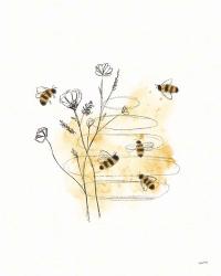 Bees and Botanicals I | Obraz na stenu