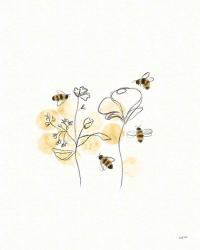 Bees and Botanicals III | Obraz na stenu