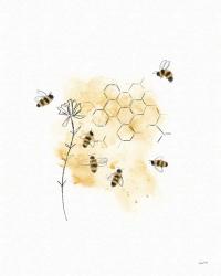 Bees and Botanicals VI | Obraz na stenu