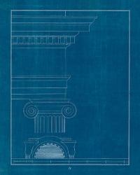 Architectural Columns I Blueprint | Obraz na stenu