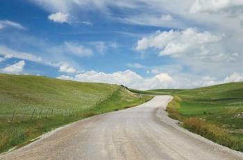 Gravel Road Near Choteau Montana I | Obraz na stenu