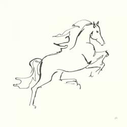 Line Horse VI | Obraz na stenu