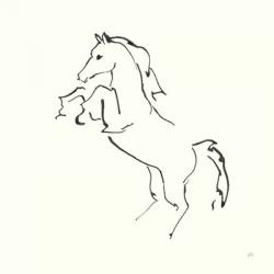 Line Horse IX | Obraz na stenu