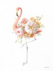 Floral Flamingo II | Obraz na stenu