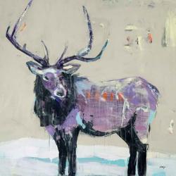Winter Elk | Obraz na stenu