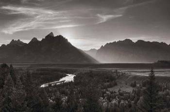 Snake River Overlook Grant Teton National Park | Obraz na stenu