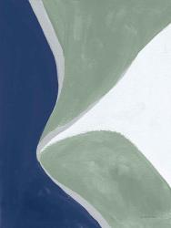 Blue Green Abstract III | Obraz na stenu