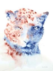 Copper and Blue Cheetah | Obraz na stenu