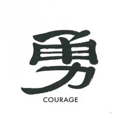 Courage Word | Obraz na stenu