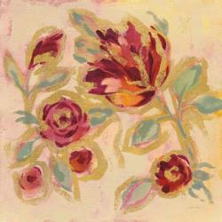 Gilded Loose Floral II | Obraz na stenu