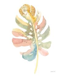 Boho Tropical Leaf II on White | Obraz na stenu